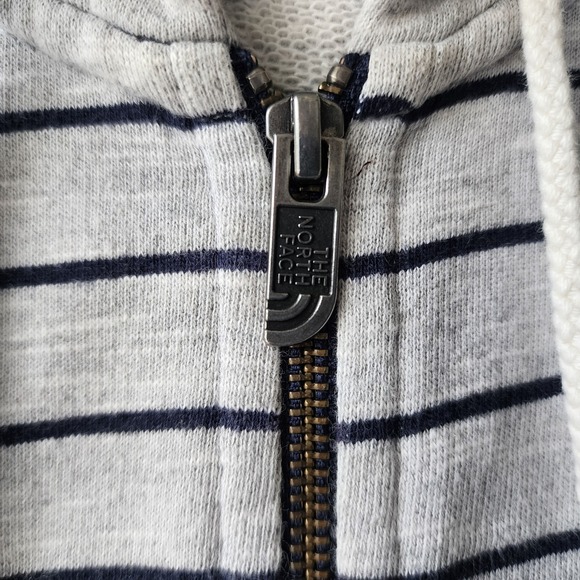 The North Face Hoodie Jacket Mens Size Large Zip Sweatshirt Kangaroo Pocket - Picture 4 of 10